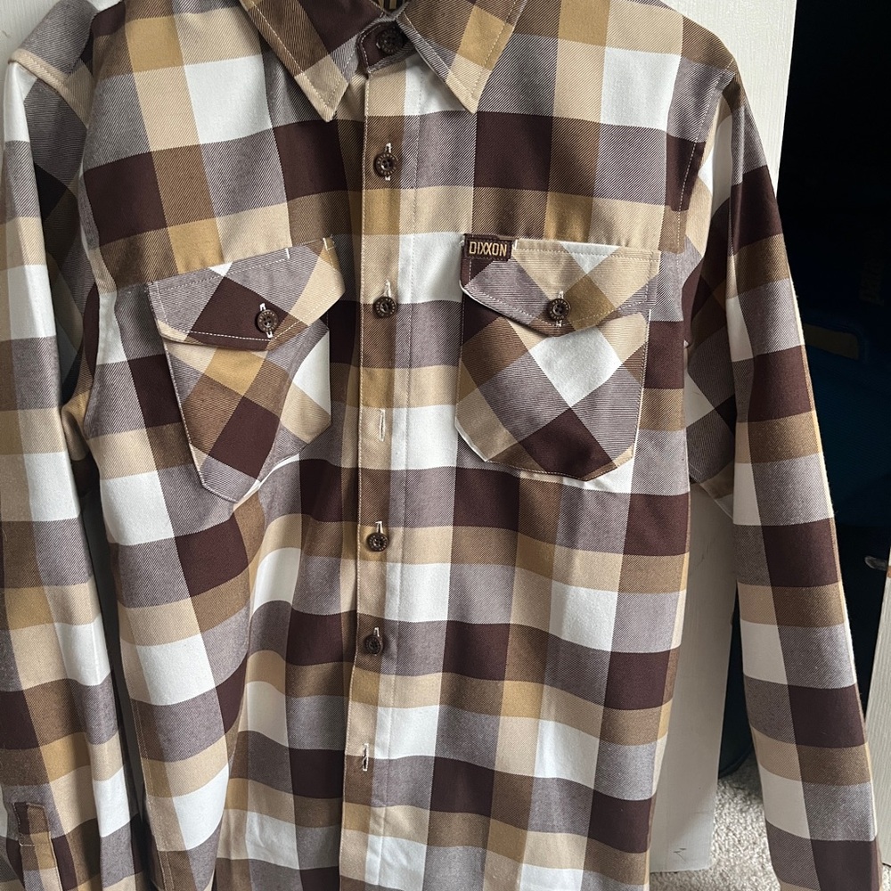 Dixxon men’s plaid shirt